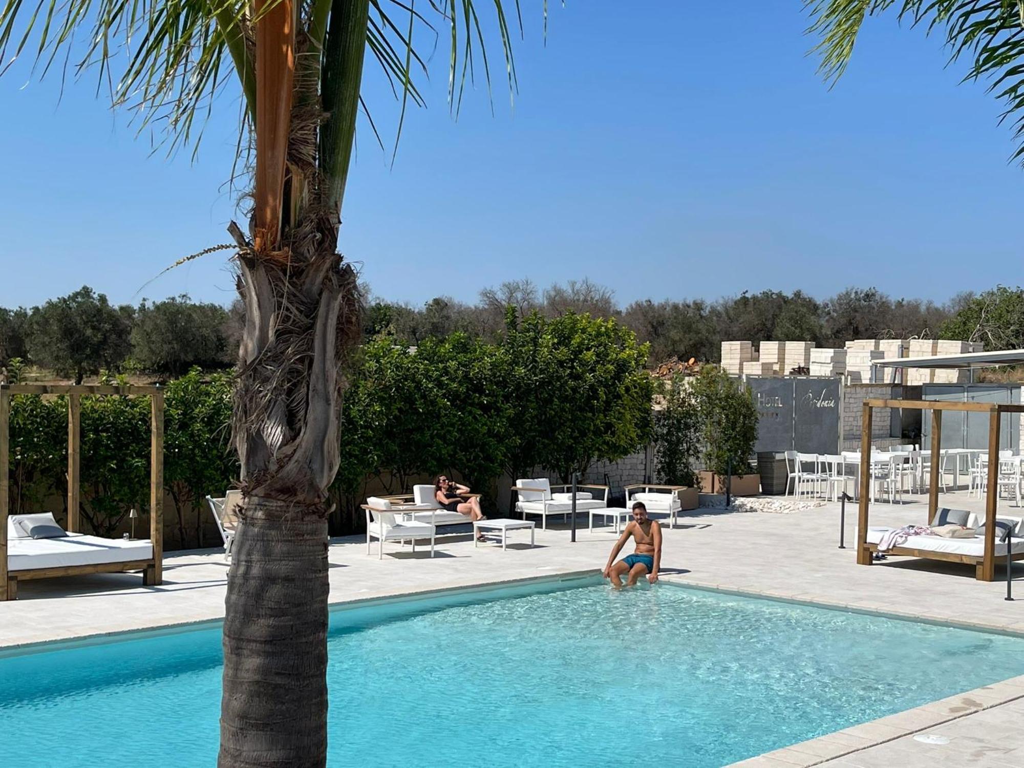Hotel Posidonia Porto Cesareo Bagian luar foto
